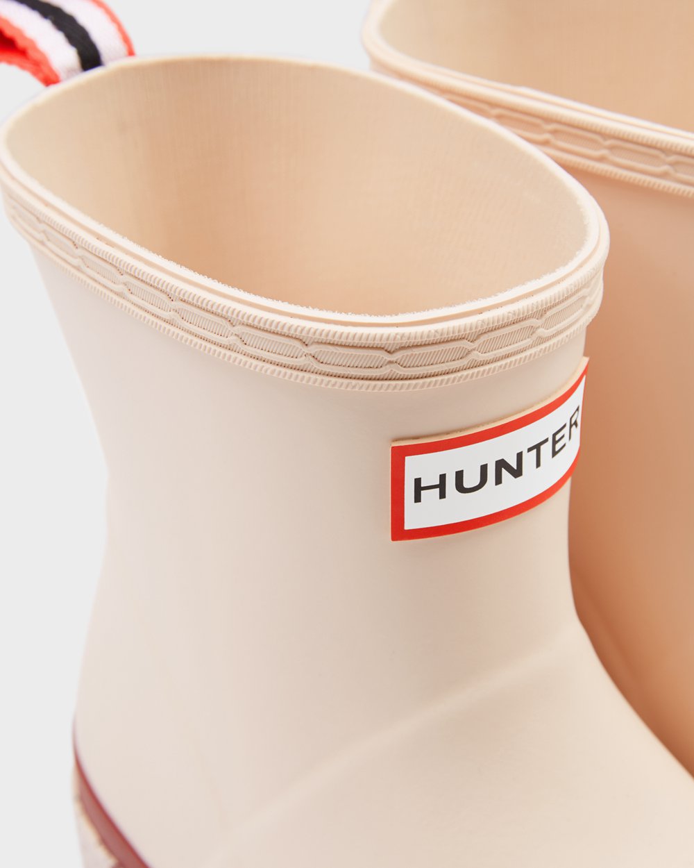 Botas Play Hunter Feminina Cinzentas Rosa/Cinzentas Vermelhas - Original Short Speckle Rain - 40GRJP